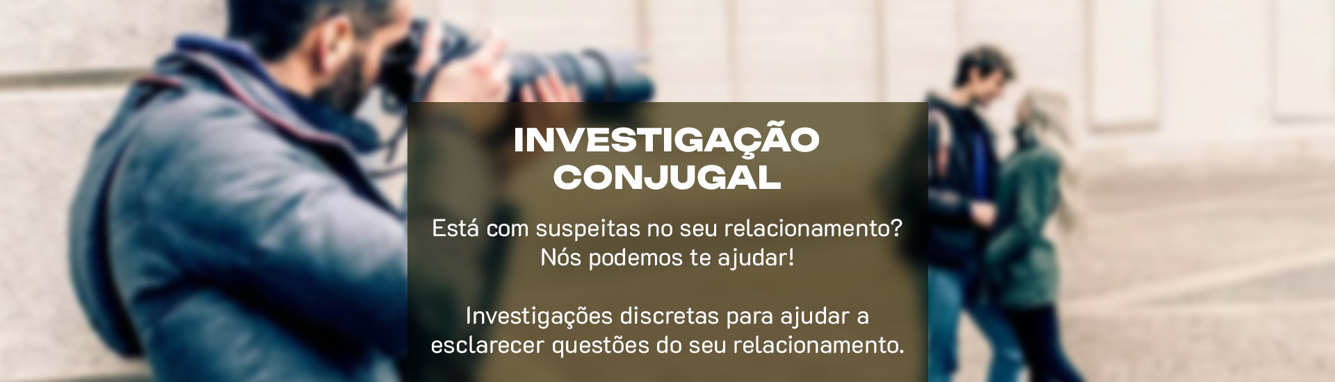 Imagem do slide: Investigação Conjugal - Detetive Gilmar Fernandes